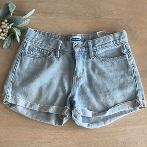 Sold-Old Navy Girls Jean shorts light wash- Size 12